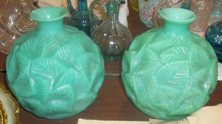 R. Lalique Ormeaux Vase