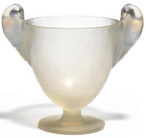 R. Lalique Ornis Vase