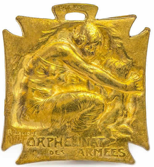 R. Lalique Orphelinat Des Armees Pendant