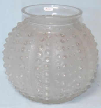 R. Lalique Oursin Vase
