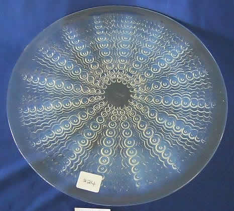 R. Lalique Oursins Plate