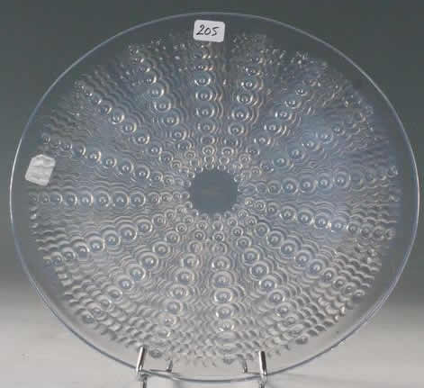 R. Lalique Oursins Plate