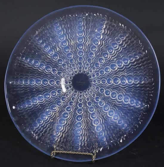R. Lalique Oursins Plate