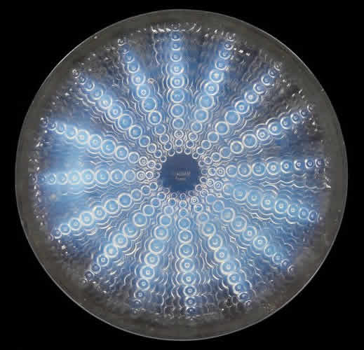 R. Lalique Oursins Plate