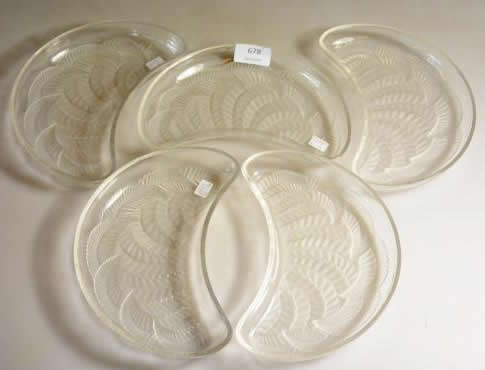 R. Lalique Paimpol Salad Plate