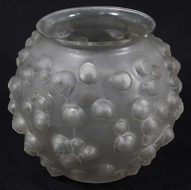R. Lalique Palissy Vase