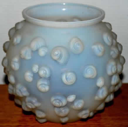R. Lalique Palissy Vase