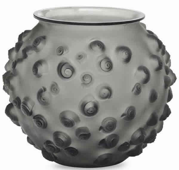 R. Lalique Palissy Vase