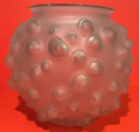 R. Lalique Palissy Vase