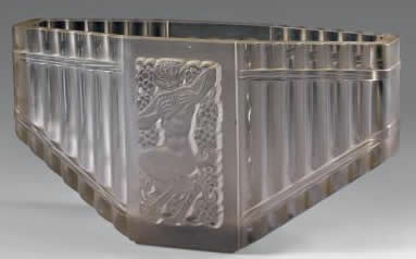 R. Lalique Pan Vase