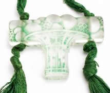 R. Lalique Panier De Fruits Pendant