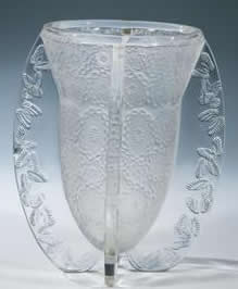 R. Lalique Papillons Vase