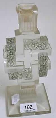 R. Lalique Paquerettes Candlestick