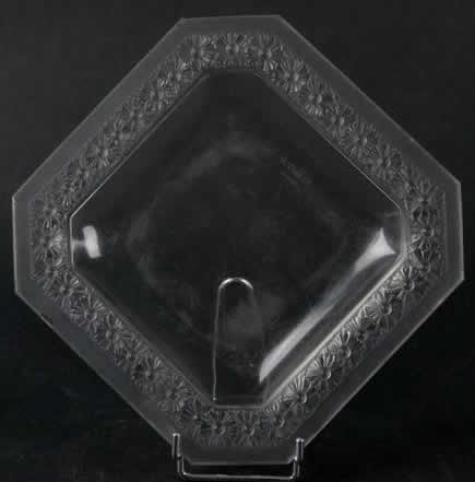 Rene Lalique Paquerettes Plate 