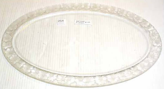 R. Lalique Paquerettes-3 Platter