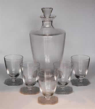 R. Lalique Paquerettes Decanter