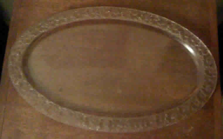 R. Lalique Paquerettes-3 Serving Tray