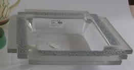 R. Lalique Paquerettes Square Bowl