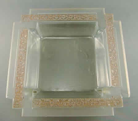 R. Lalique Paquerettes Square Bowl