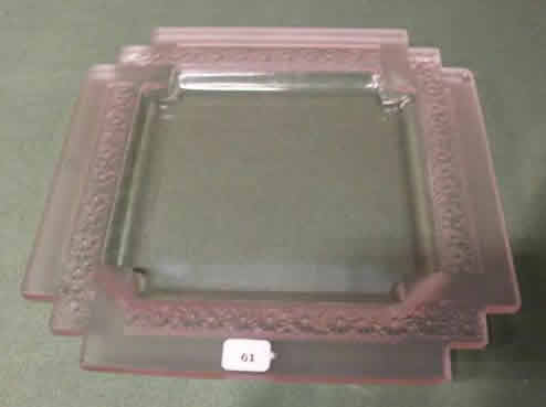 R. Lalique Paquerettes-2 Square Plate