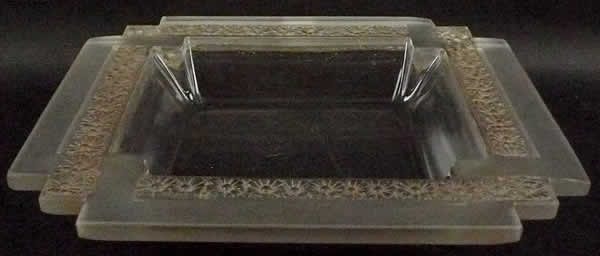 R. Lalique Paquerettes Square Bowl