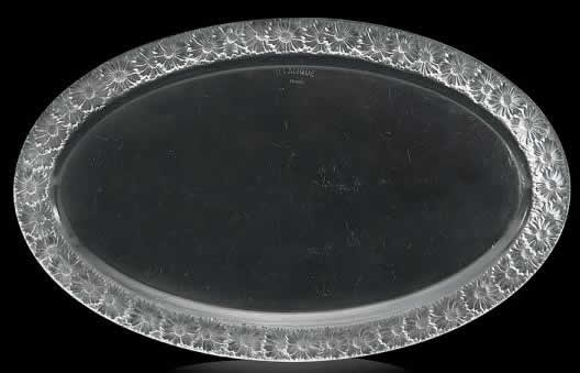 R. Lalique Paquerettes-3 Tray