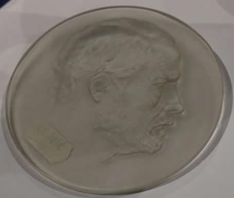 R. Lalique Pasteur Medallion