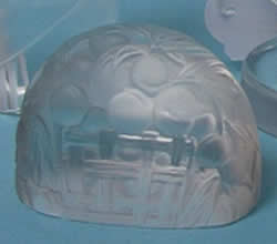 R. Lalique Peches Menu Holder