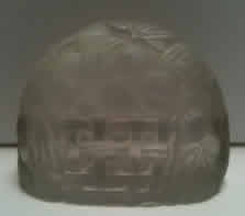 R. Lalique Peches Menu Holder
