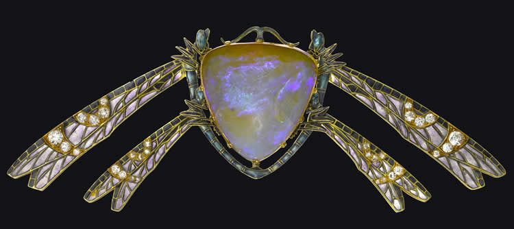 Rene Lalique Dragonfly Pendant