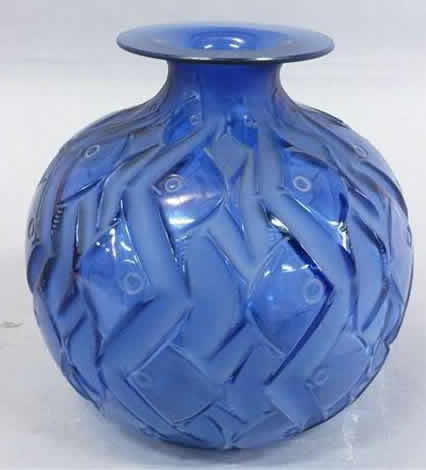 R. Lalique Penthievre Vase