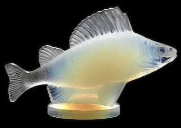 R. Lalique Perche Hood Ornament