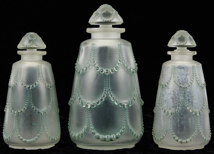 Rene Lalique Perles Garniture De Toilette