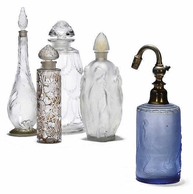 R. Lalique Perles Perfume Bottle