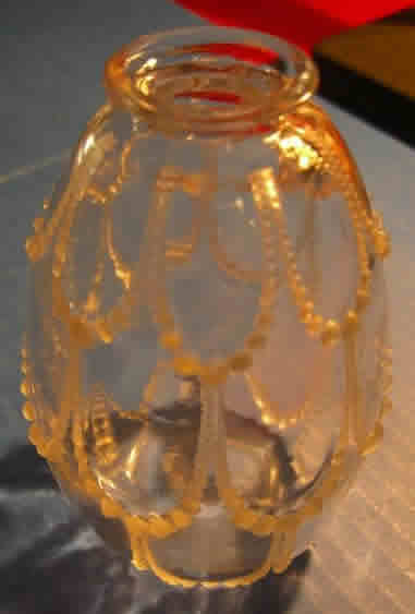 R. Lalique Perles Vase