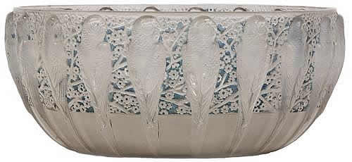 R. Lalique Perruches Bowl