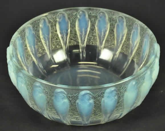R. Lalique Perruches Bowl