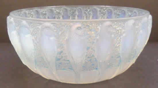 R. Lalique Perruches Bowl
