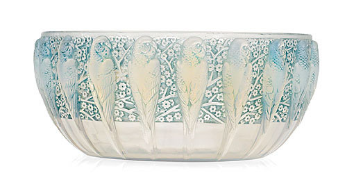 R. Lalique Perruches Bowl