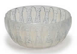 R. Lalique Perruches Bowl
