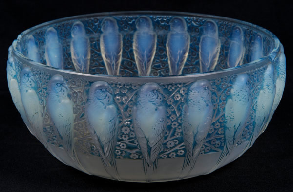 R. Lalique Perruches Bowl
