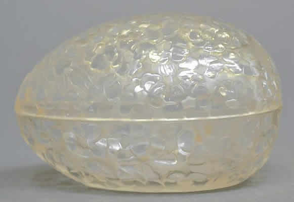 R. Lalique Pervenches Trinket Box