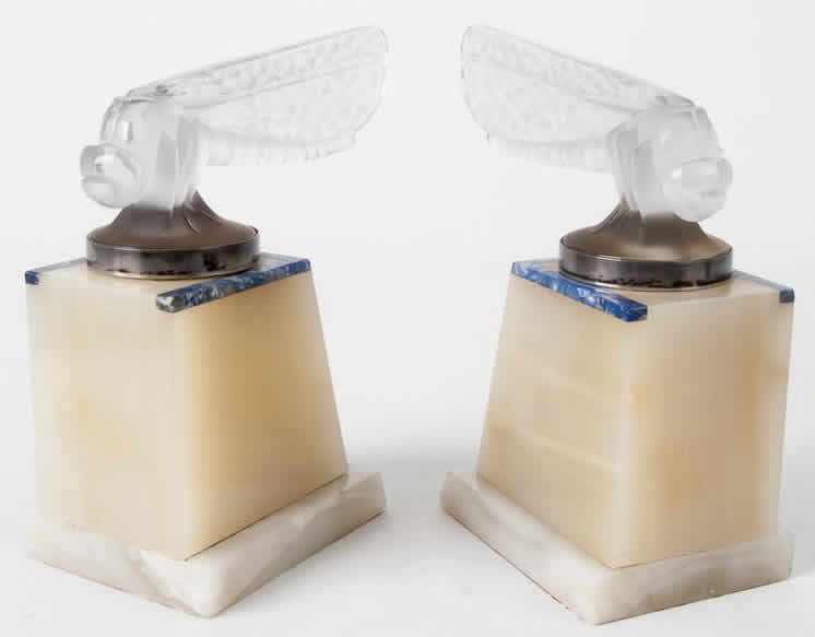 R. Lalique Petite Libellule Car Mascot