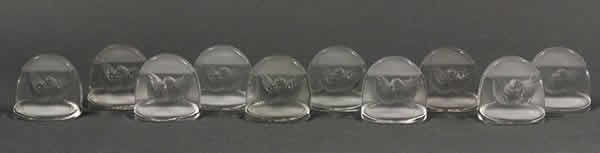 R. Lalique Pinsons Card Holder