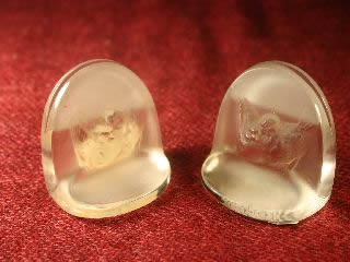 R. Lalique Pinsons Menu Holder