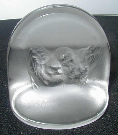 R. Lalique Pinsons Place Card Holder