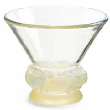 R. Lalique Pinsons Vase