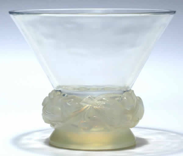 R. Lalique Pinsons Vase