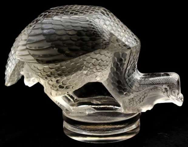 R. Lalique Pintade Car Mascot