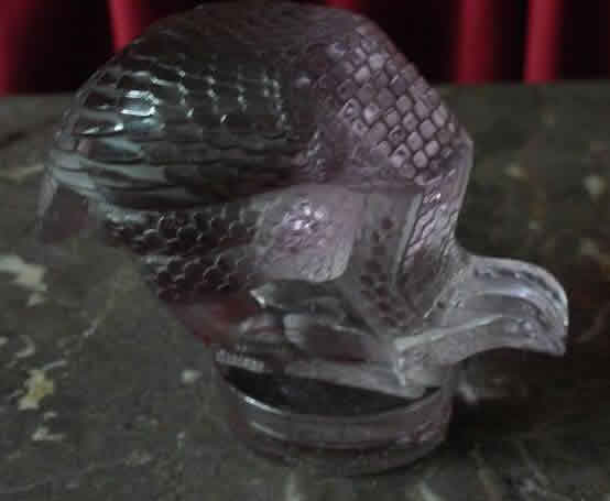 R. Lalique Pintade Car Mascot